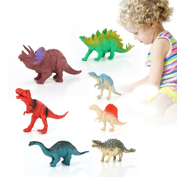 Pisexur Dinosaure Jouets pour Enfants 3-5, 12 PCS Oeufs de Pâques Remplis  de Mini Dinosaures et Mini Voiture, Cadeaux de Noël pour Enfants 