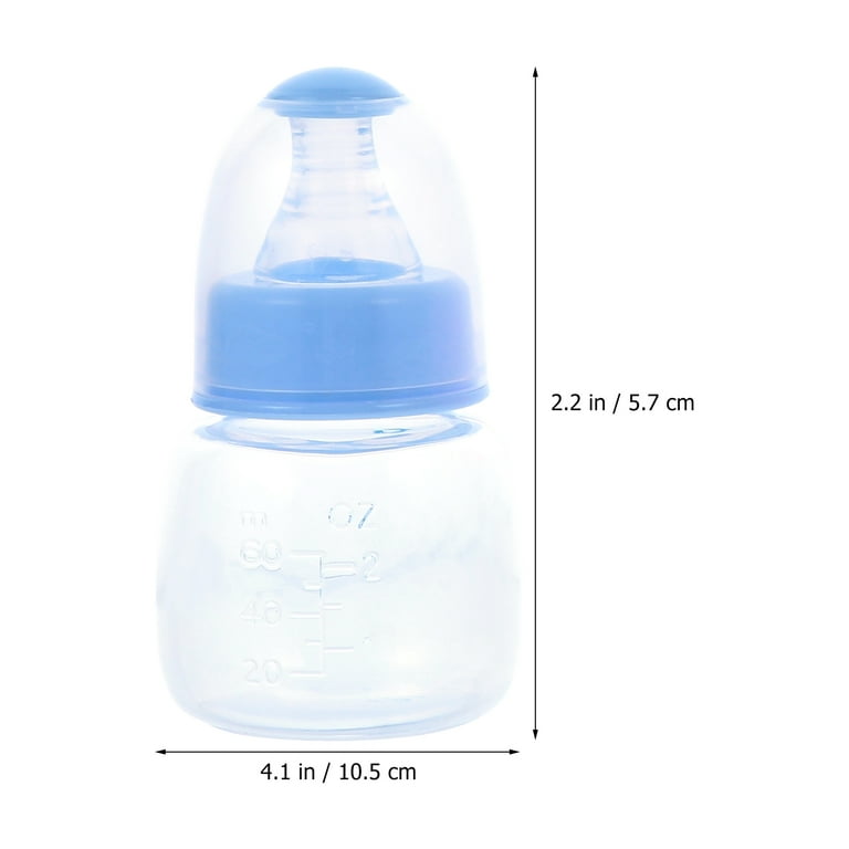 60ML Newborn Mini Feeding Nursing Bottle Safe Infant Nursing Nipple Milk  Bottles