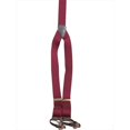 thumbnail image 1 of Scully RW040S-BUR-ONE Mens Elastic Y-Back Rangewear Suspender, Burgundy, One Size, 1 of 1