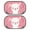 Alpaca, variant on Garronmavis Rainbow Dinosaur 2 Pack Car Sun Shade Window Shade Baby in Car for Side Window Glare and UV Rays Protection Car Window Shades Easy Installation 20*12 in