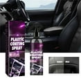 thumbnail image 4 of Car Interior Cleaner Spray, 120ml Plastic Leather Dashboard Cleaner, Decontamination Formula, Restores Original Color, Non-Greasy Residue-Free, 4 of 9