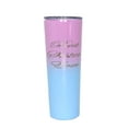 thumbnail image 2 of Best Sister Ever Gift - 26 oz Skinny Stainless Steel Insulated Tumbler Engraved Travel Coffee Mug Gift for Sister, Sister Birthday, Christmas Gift with Straw (Lavender/Cornflower), 2 of 6