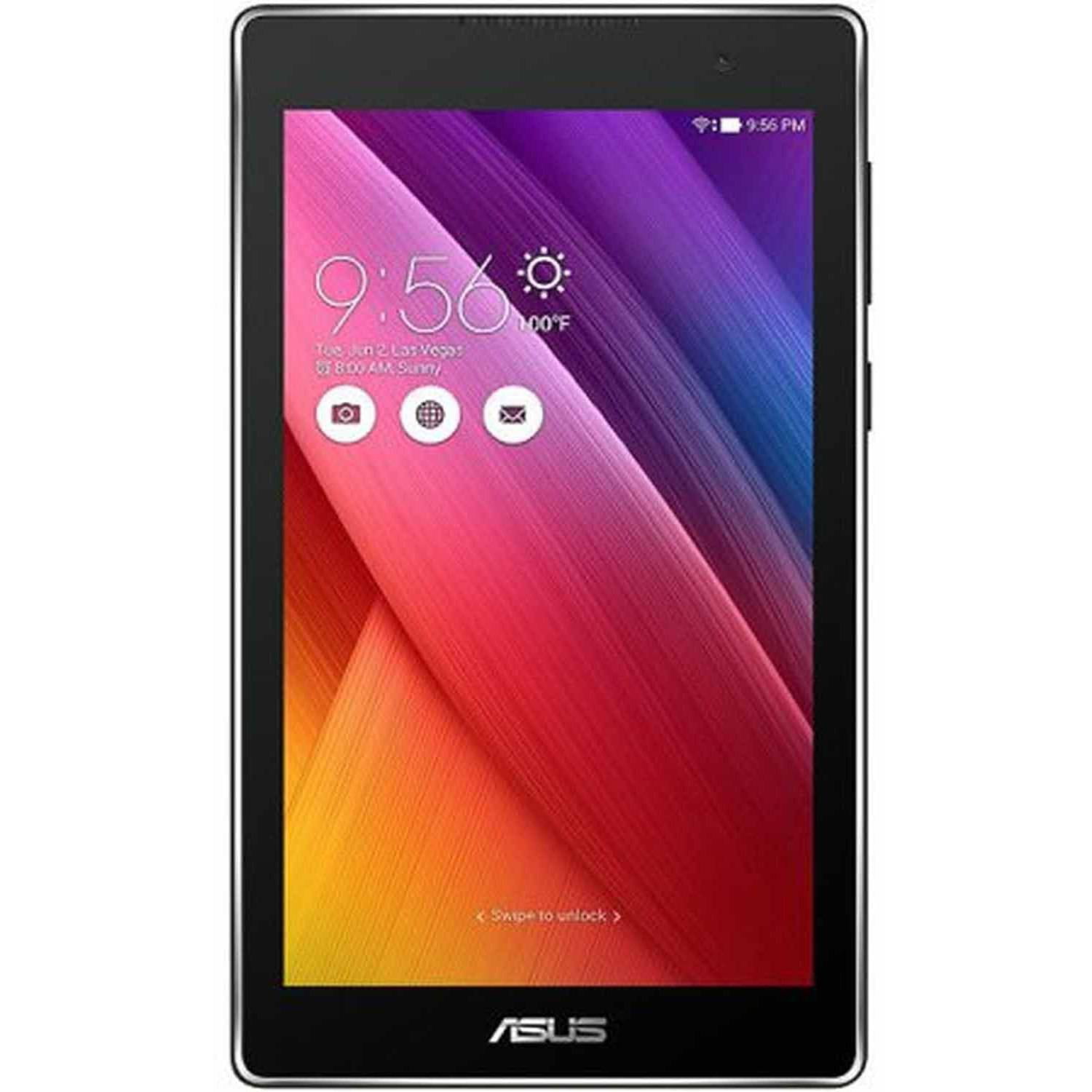 ASUS Z170CA1BK 7" Tablet 16GB with WiFi Intel Atom X3-C3200rk Quad-Core Processor Featuring Android (5.1) Lollipop by ASUS