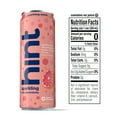 thumbnail image 2 of Hint Sparkling Water, Pink Grapefruit - Canned Flavored Water Beverages with Electrolytes, Zero Calories, and Sugar Free - 12 Fl Oz Cans (Pack of 12), 2 of 6