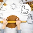 thumbnail image 4 of Injueey Wear-resistant Cookie Mold Stainless Steel Rustproof Baking Craft Biscuit Tool DIY Mould Slicer Lightweight Kitchenware Type3 NO3, 4 of 6