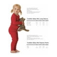 thumbnail image 5 of Awkward Styles Family Christmas Pajamas Set Red Naughty Stocking Pocket Matching Sleepwear, 5 of 7