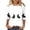 Multicolor*2, variant on Easter V Neck Shirts for Women Happy Easter Bunny Pattern Blouse 2025 Casual Graphic Spring Colorful Tees Tops
