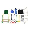 thumbnail image 4 of Kit completo de línea floja de obstáculos Kit de guerrero de cuerda apretada Accesorios Equipo de barras de para entrenamiento, 4 of 7