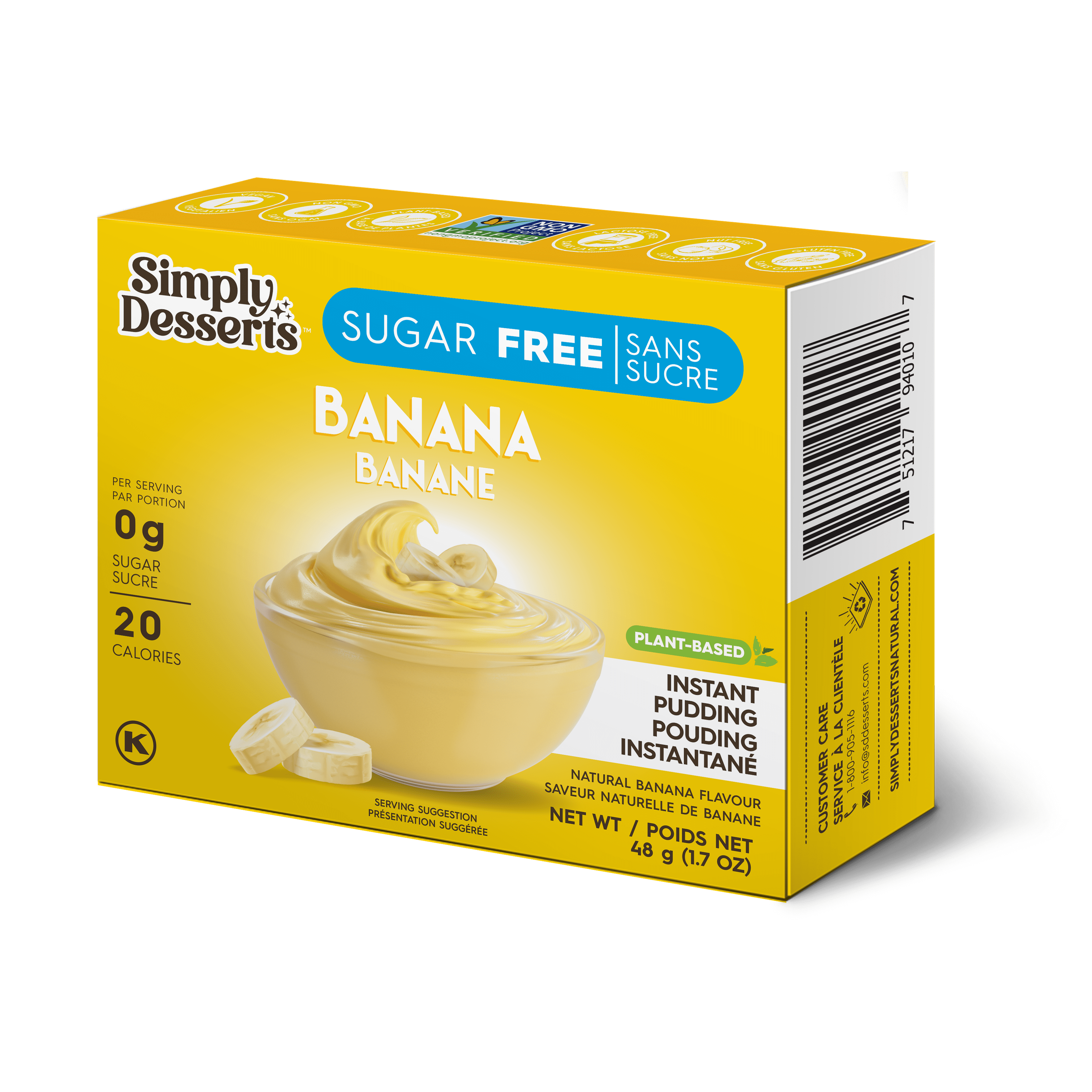 Simply Desserts - Banana Pudding, 48g