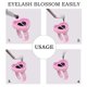 thumbnail image 4 of 100PCS Lash Glue Holder Rings para extensiones de pestañas, Volumen desechable Lashes Glue Blossom Cups para extensión de pestañas oso de fresa  Electrónica, 4 of 5