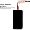 thumbnail image 3 of Cable de carga USB C magnético [paquete de 3 1.5M] Cable de datos tipo C magnético 2.1A Cable tipo C de alta velocidad Cable de carga rápida para Samsung S9+ S9 S8+ S8 Huawei P20 Pro Mate 10 Pro P20 P Namotu LN-2370-3, 3 of 5