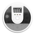 thumbnail image 1 of Alarma Detector de humo combinado de monóxido de carbono Detector de CO de humo a batería con pantalla LCD Alarma de voz humana Irfora Alarma, 1 of 7
