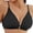 Black, variant on Front Closure Bras For Women,Cozy Wireless Bra Stretchy Bra Boody Bra For Women Bralettes For Women Lounge Bras For Women Seamless Bras For Women Thin Bra For Women Front Hook Bras Yoga Bra