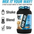 thumbnail image 5 of BPI Sports ISO HD Isolate Protein Powder – 100% Whey Isolate, Protein Powder for Muscle Gain - Vanilla Cookie, 1.6 LBS - 23 Servings, 5 of 9
