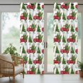 thumbnail image 5 of Outdoor Curtains for Patio Waterproof, Christmas Trees Outdoor Privacy Panels Grommet, Winter Xmas Red Truck Textured Blackout Outside Curtains for Porch/Cabana/Pergola/Gazebo 54"x84", 2 Panels, 5 of 8