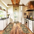 thumbnail image 2 of Boho Kitchen Mats for Floor 3 Piece Set,Runner Farmhouse Rubber Kitchen Mats for Floor Non Slip Machine Washable,Bohemian Kitchen mats,Thin Boho Kitchen Rug,tapetes para cocina, 2 of 6