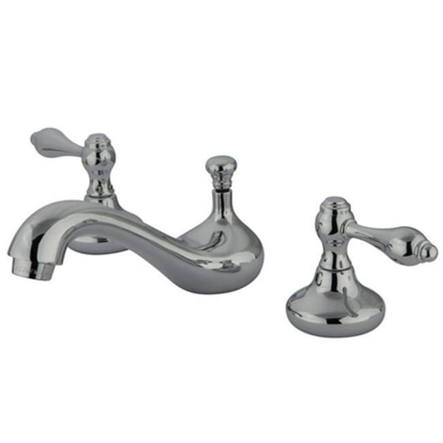 Kingston Brass Ks941Al 8 Inch Widespread Lavatory Faucet - Polished Chrome Finish