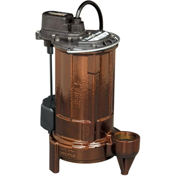 Liberty Pumps 280 Series 1/2 HP Mid Range Head Submersible Sump Pump with Series Plug - 283