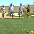 thumbnail image 3 of GoSports 90mm Bocce Set Outdoor Backyard Lawn Game Set with 8 Balls and Case, 3 of 6