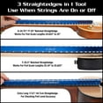 thumbnail image 4 of Music Nomad Tri-Beam 3 'n 1 Dual Notched & Precision Straight Edge, 4 of 7