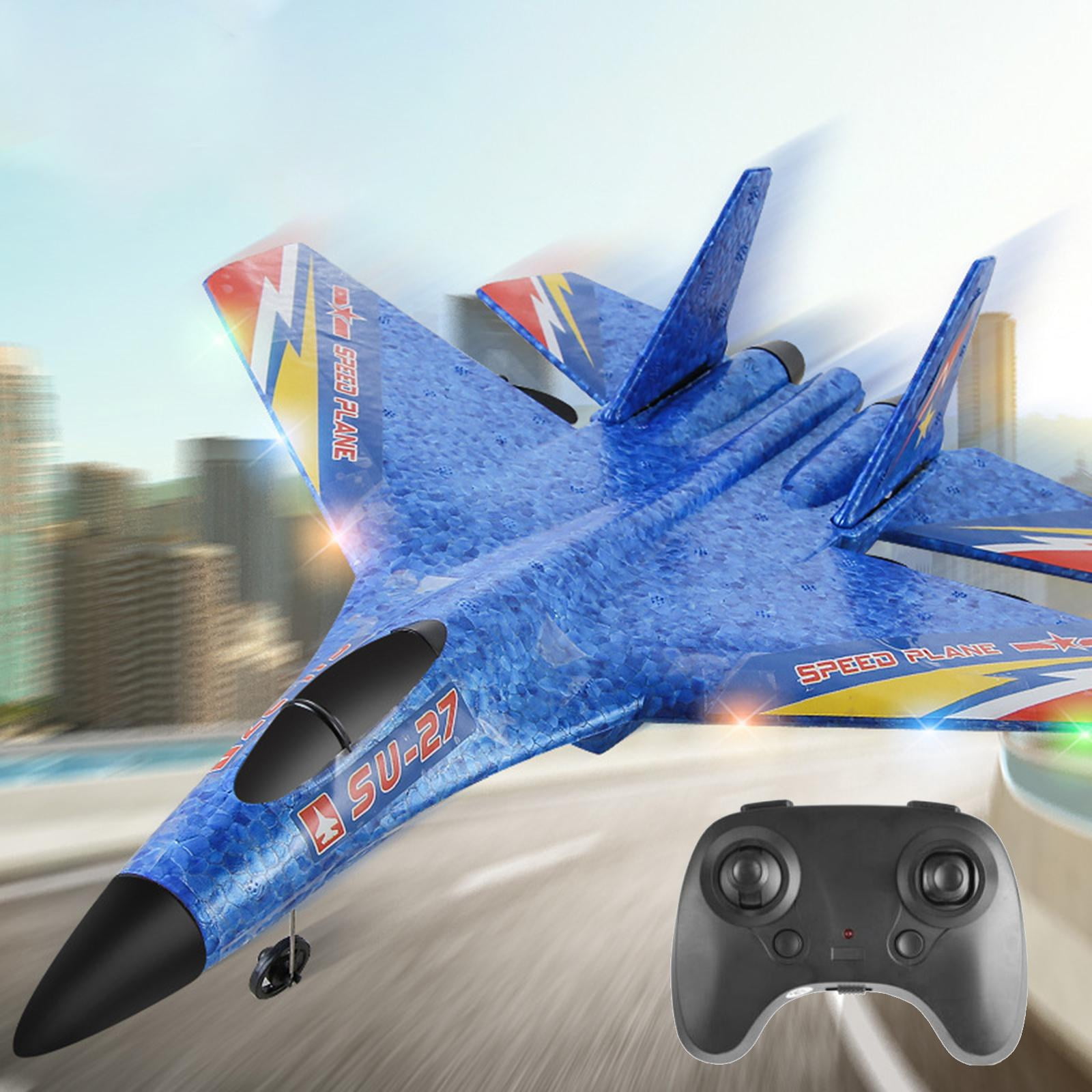 Remote Control SU27 RC Plane High Ready Outdoor Fixed Wing RC Glider for  Kids Batteries - Walmart.ca