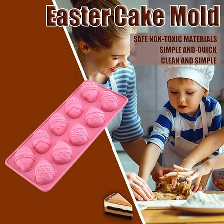 

Kuluzego 10 Holes Silicone Mold for Chocolate Cake Jelly Pudding Soap Round Shape Clearance