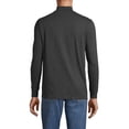 thumbnail image 2 of Lands' End Men's Super-T Cotton-Blend Mock Turtleneck Shirt, 2 of 5