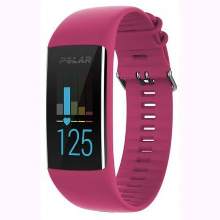 Polar A370 Fitness Tracker with 24/7 Wrist Based Heart Rate Monitor, Pink,