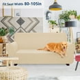 XLarge Sofa Slipcover, One Piece High Stretchy Couch Cover, Machine