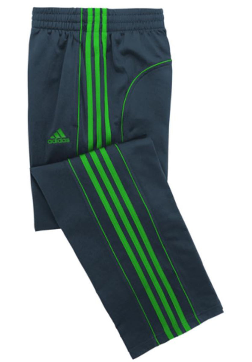 Adidas Boys FleeceLined Athletic WarmUp Track Pant GreyGreen XL18   Walmartcom