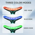 thumbnail image 2 of Neck Face Massager, 3-in-1 Portable Facial Massager (Green), 2 of 5