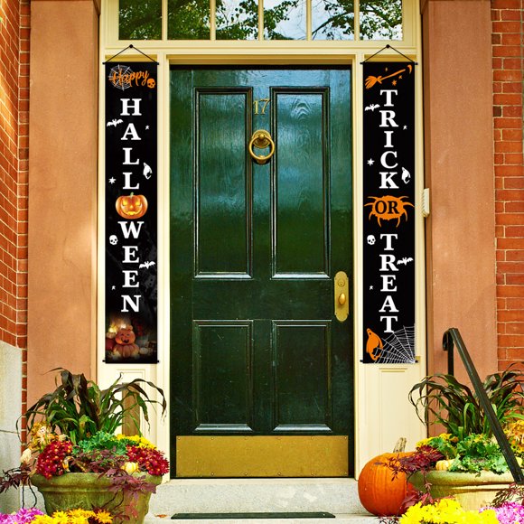TopLLC Halloween Decor Fall Decor Halloween Porch Decorations Halloween Banner Halloween Party Favor on Clearance