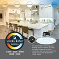 thumbnail image 5 of HALO LT Recessed LED Retrofit Trim - Wet Rated, 2700K, White - 6 Pack, 5/6 Inch, 5 of 7