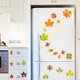 thumbnail image 5 of Etiqueta De La Pared De La Ventana Calcomanías De Hojas De Arce De Otoño Diy Etiqueta De Vidrio De Pvc Para La Decoración De La Ventana De La Puerta De Acción De Gracias Inevent HA037175-00, 5 of 6