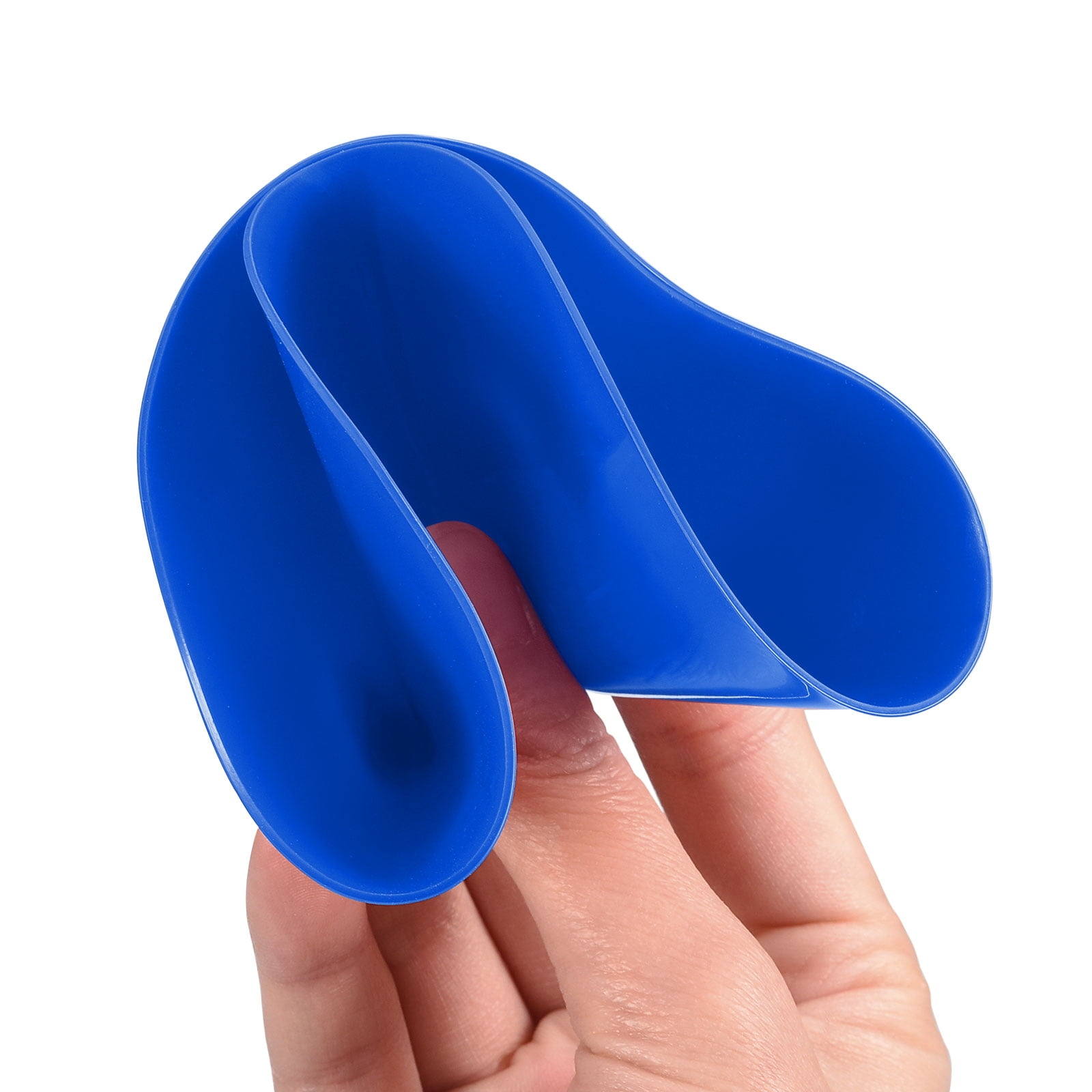 Unique Bargains Jar Opener Pad Multi-Purpose Silicone Coasters Blue