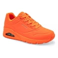 thumbnail image 2 of Tenis Mujer Skechers Fosfo Fosfo Memory Foam Comodos Naranja, 2 of 7