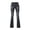 zb-Black, variant on Flare Jeans for Women High Waist Bootcut Stretchy Stacked Wide Leg Jeans Teen Girls Trendy Hippie Pants with Pockets