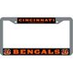 Cincinnati Bengals Cadre de Plaque d'Immatriculation Chrome – image 1 sur 1