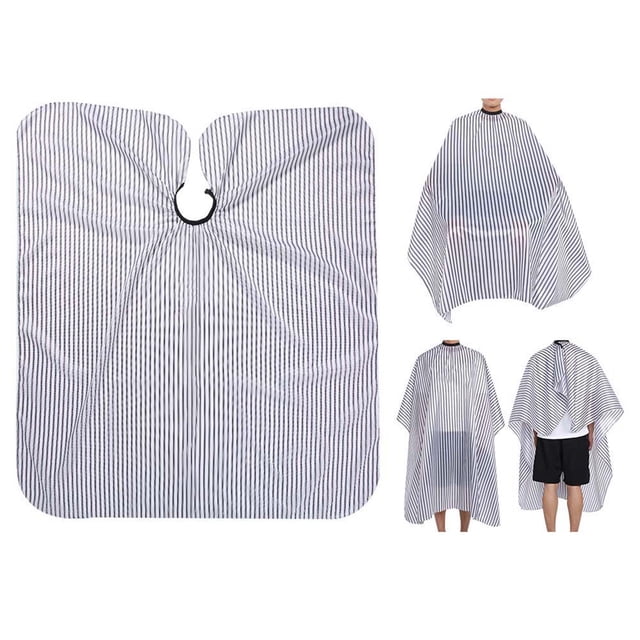 Capa De Peluquero, Delantal De Peluquería Impermeable De Nailon De 150x135 Cm, Capa De Corte De Cabello Capa De Corte De Cabello Antiestática Para Corte De Cabello Y