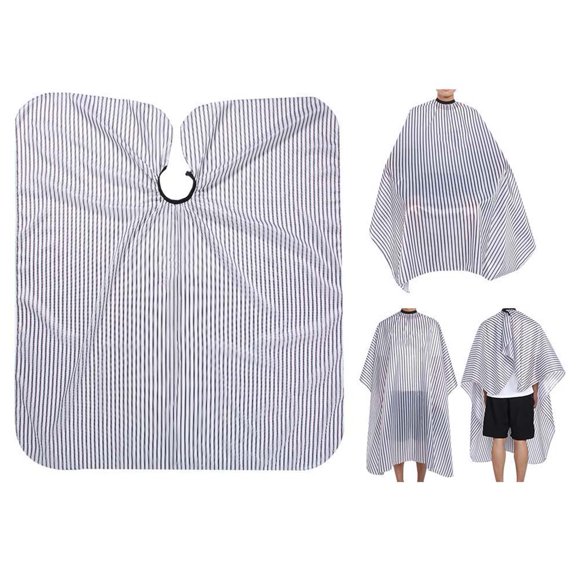 Capa De Peluquero, Delantal De Peluquería Impermeable De Nailon De 150x135 Cm, Capa De Corte De Cabello Capa De Corte De Cabello Antiestática Para Corte De Cabello Y