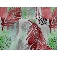 thumbnail image 5 of oneOone Viscose Jersey Red Fabric Leaves Sewing Fabric By The Yard Printed Diy Clothing Sewing Supplies 60 Inch Wide-F5, 5 of 7