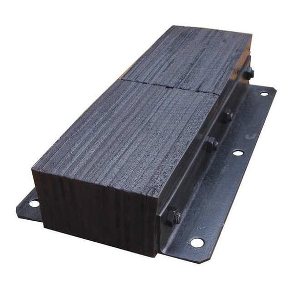 Manufacturer Varies Dock Bumper,24x4-1/2x13 In.,Rubber 26W592