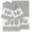 Grey, variant on Authentic Hotel and Spa Turkish Cotton Cactus Embroidered Light Grey 4-piece Towel Set