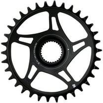 Race Face Bosch G4 Direct Mount Hyperglide  eMTB Chainring (52mm Chainline) - 36t, Steel, Requires Compatible with Shimano 12-speed HG  Chain, Black