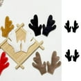 thumbnail image 2 of MOMOJIA 10Pcs Soft Plush Embossed Antler For Christmas Costume Decoration Accessories, 2 of 16
