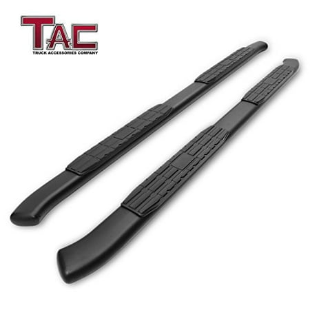 TAC Side Steps Running Boards Fit 2019 Chevy Silverado / GMC Sierra 1500 Crew Cab (Excl. Diesel models with DEF tanks) Truck Pickup 4.25