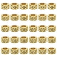 thumbnail image 3 of Perles de Barbe et Cheveux, Perles de Tube à Cheveux Rétro à la Mode 30 Pcs pour Hommes pour Fête Argent, Or, 3 of 8