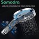 thumbnail image 2 of High-Pressure Shower Head with 3 Spray Modes, Water-Saving Handheld Showerhead, Universal Fit for Low Pressure, Chrome Finish, 2 of 5
