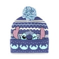 thumbnail image 2 of Disney Lilo & Stitch Unisex Pom Beanie and Winter Glove 2-Piece Set, Blue, 2 of 4