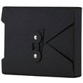 thumbnail image 3 of JAM Kraft Portfolio, 5.25 x 6.75 x 1, Black, 1/Pack, Button String, 3 of 5